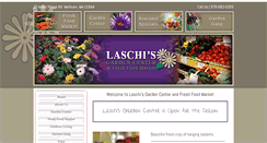 Desktop Screenshot of laschisgardencenter.com